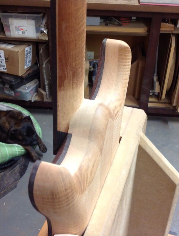 guitar neck profile woodworking